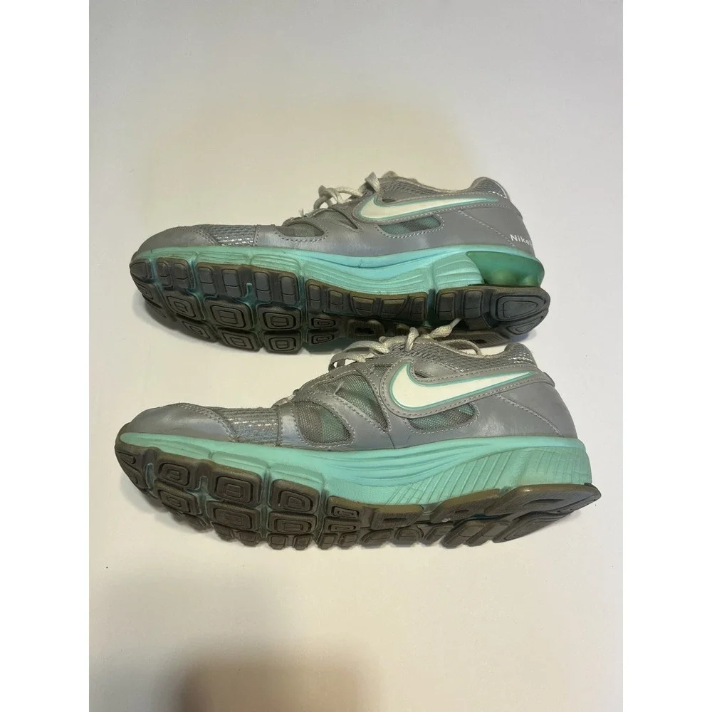 Nike Air Max Run Lite Women's Athletic Shoes‎ Size 8 Grey Mint